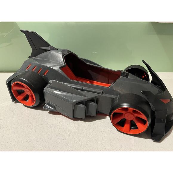Batman Blast Lane Batmobile Toy Vehicle 2012 Mattel DC Comics Dark Knight Car - Picture 2 of 6